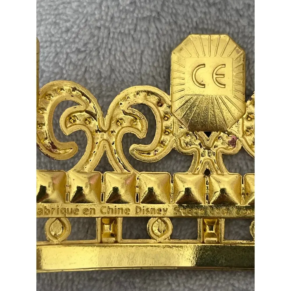 Authentic Disney Store Audrey Crown Tiara Descendents 3 Head Piece Goldtone